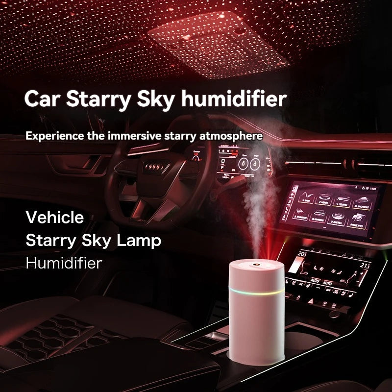 New Star Projection Home Car Humidifier USB Small Portable Large Fog Volume Aromatherapy Air Humidifier