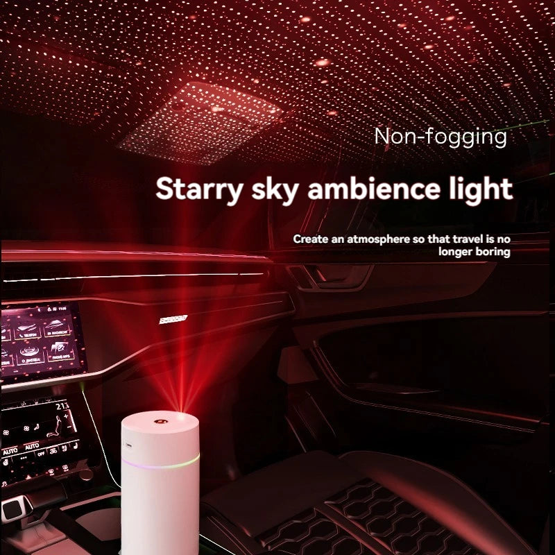 New Star Projection Home Car Humidifier USB Small Portable Large Fog Volume Aromatherapy Air Humidifier